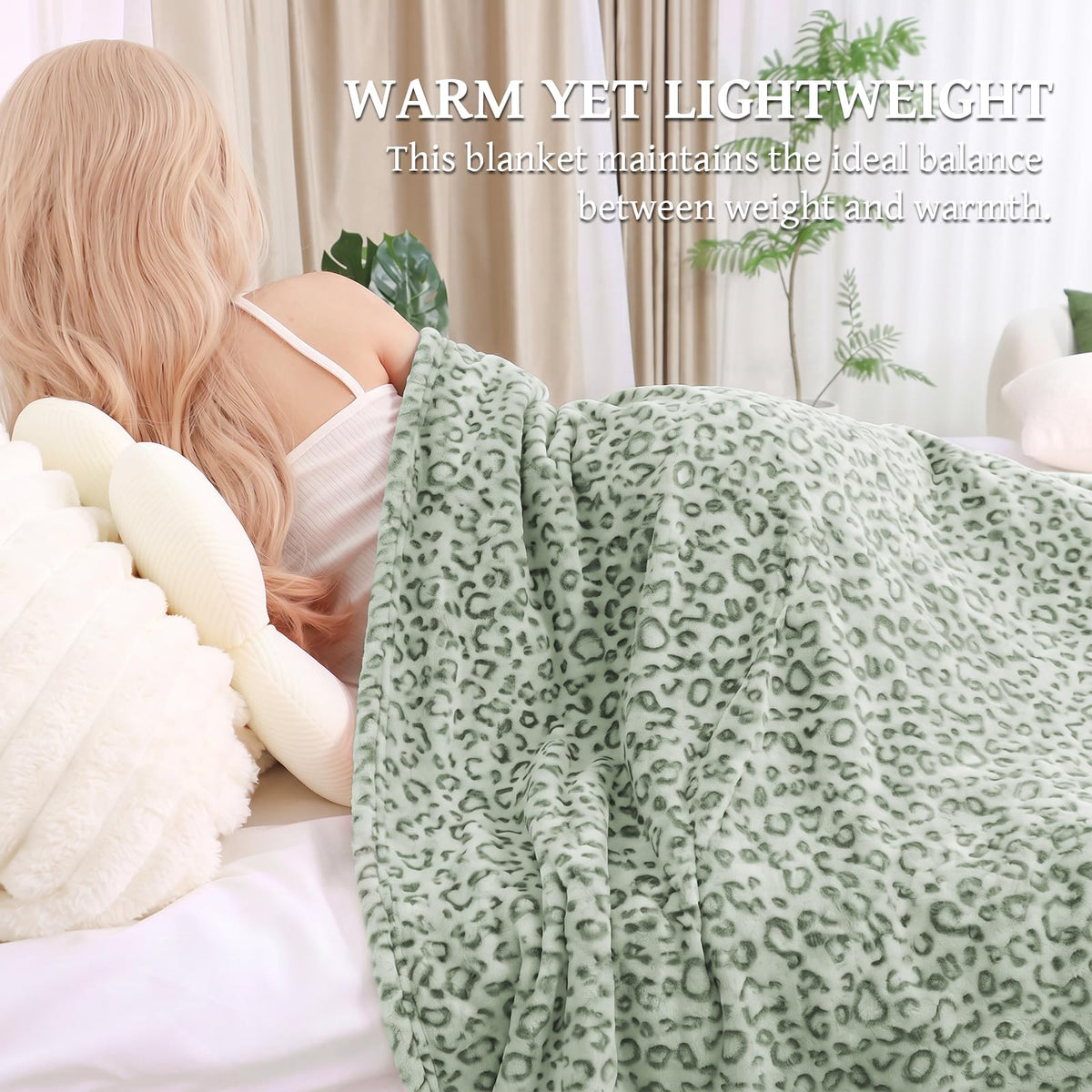 Cow Print Blanket for Couch Bed, Fuzzy Fleece Soft Blankets and Throws, Brown White Western Home Decor, All Season Cozy Birthday Gifts for Cow Lovers Women Men Girls Boys, 50x60 Inches