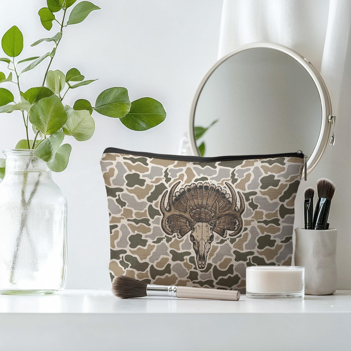 Mallard Duck Camo Makeup Bag