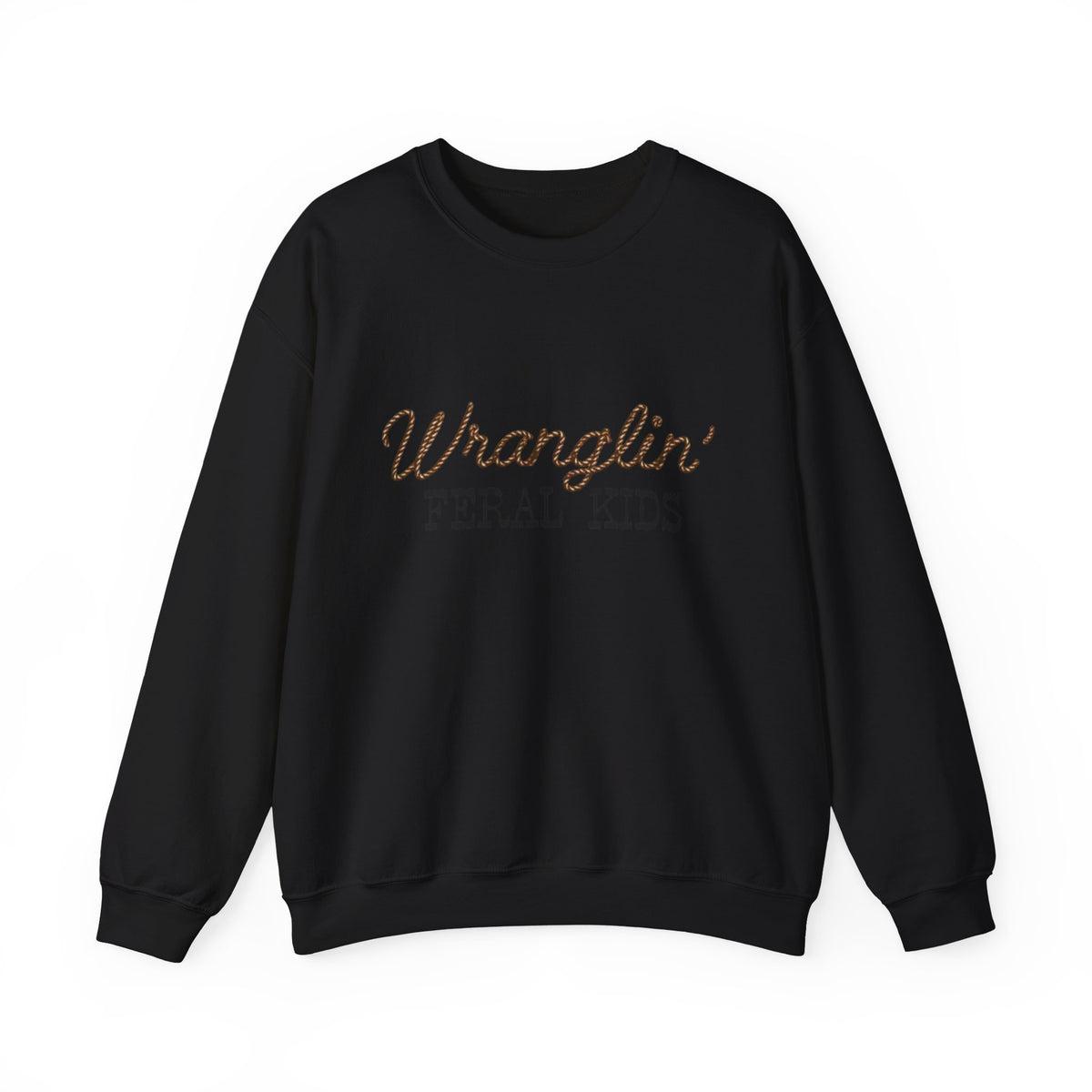 Women's Wranglin' Feral Kids Crew neck