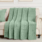 Rust Throw Blanket - Soft & Fluffy Fleece, Cute & Aesthetic, Perfect for Sofa, Couch, Chair, Bed, Living Room & Bedroom, All-Season Use, Plush & Cozy Decorative Blanket